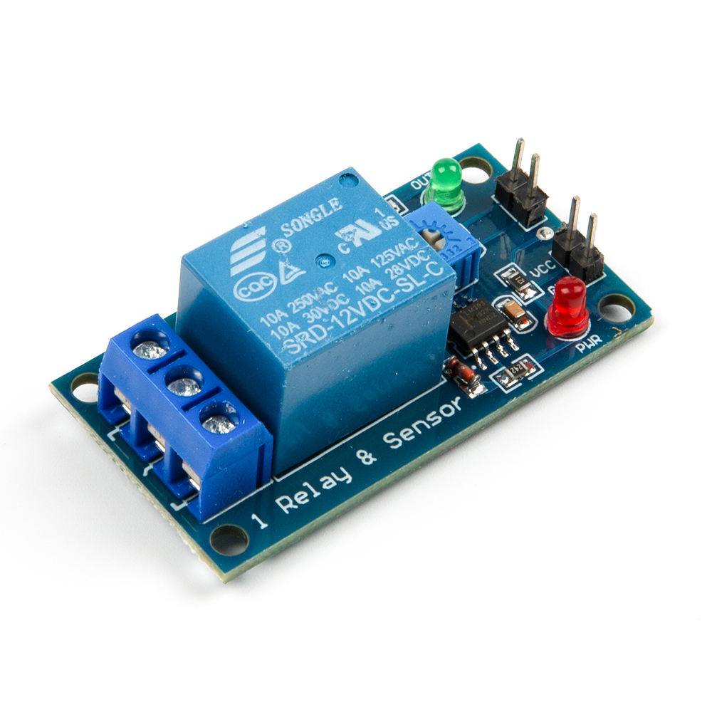 Датчик влажности почвы с модулем реле 12В